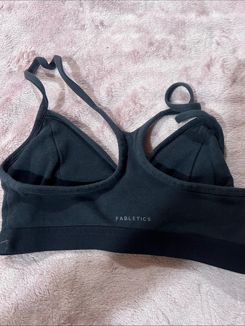 Fabletics Black Wirefree Sports Bralette - Picture 4 of 7